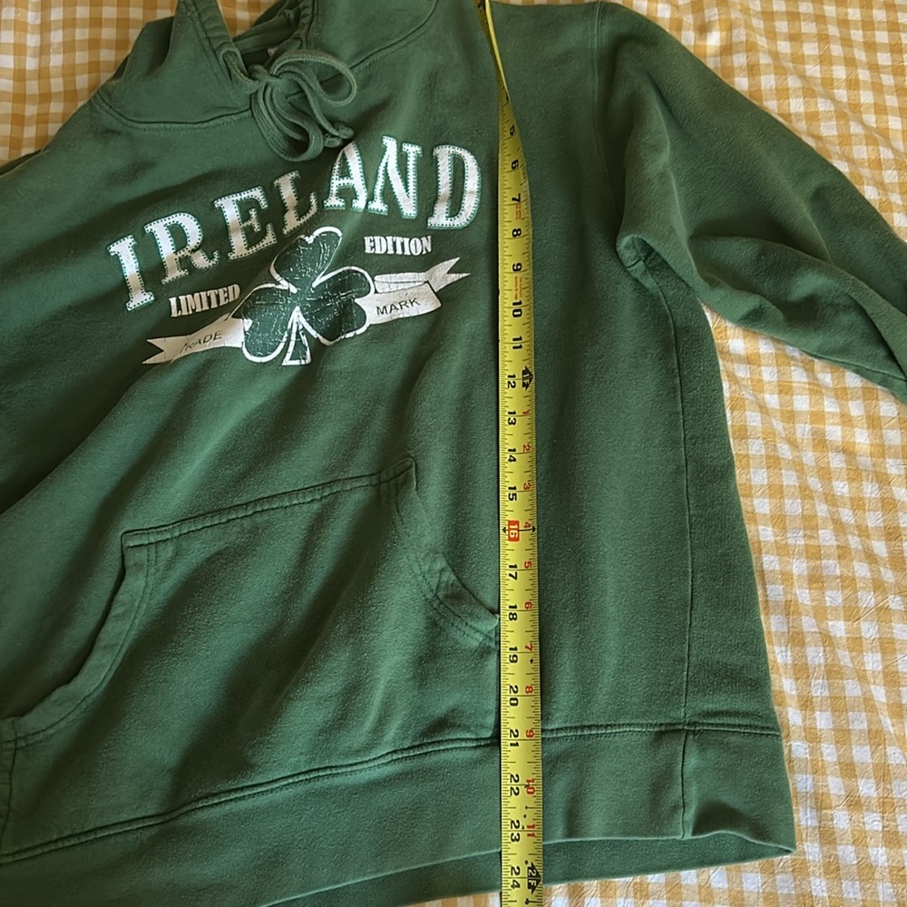 Green hoody sweatshirt from Ireland - Picture 5 of 9